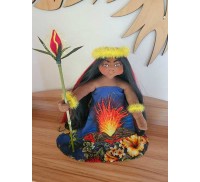 10" Art Doll Pele, Volcano Goddess