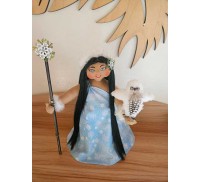 10" Art Doll Poli'ahu, Snow Goddess of Mauna Kea 