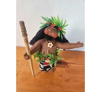 10" Art Doll Kane, Hawaiian God of Creation