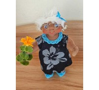 7" Art Doll Tutu Lulu, the Menehune Kupuna